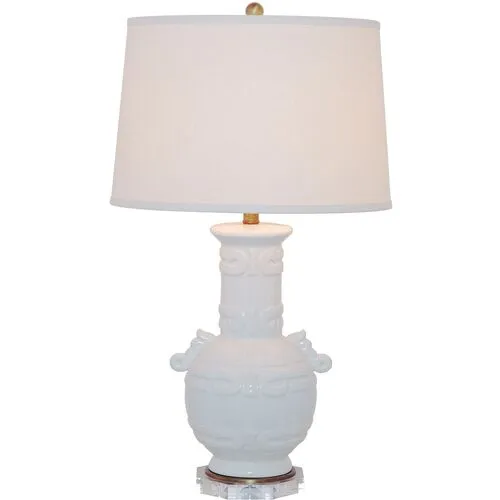 Dynasty Table Lamp - White - Port 68