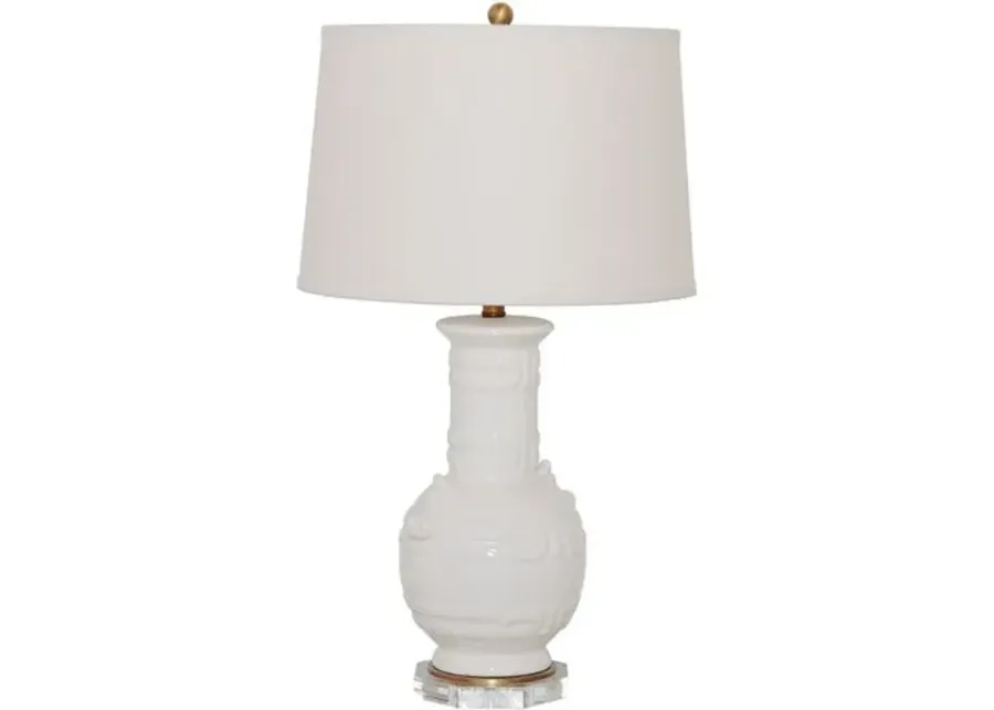 Dynasty Table Lamp - White - Port 68