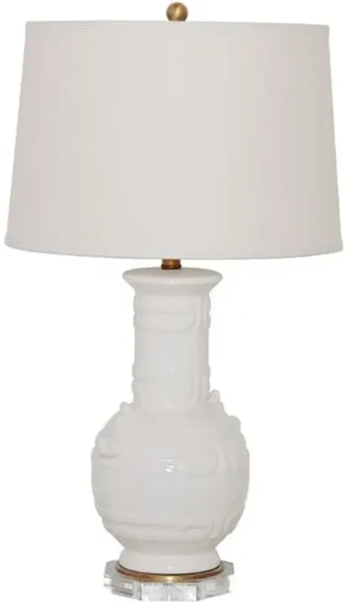 Dynasty Table Lamp - White - Port 68