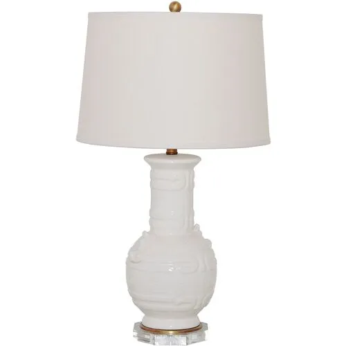 Dynasty Table Lamp - White - Port 68