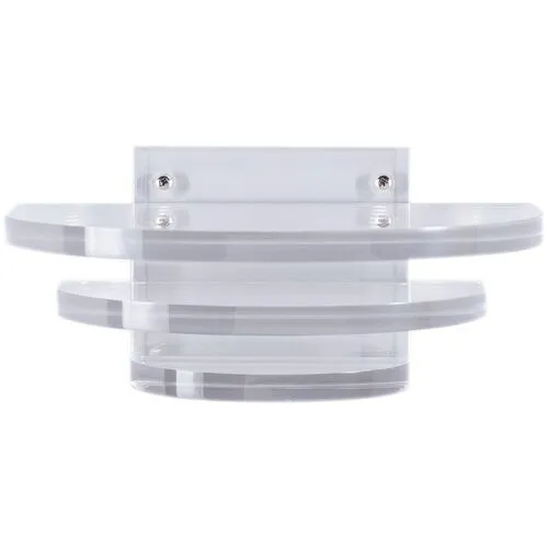 Deco Round Lucite Wall Shelf - Clear - Port 68