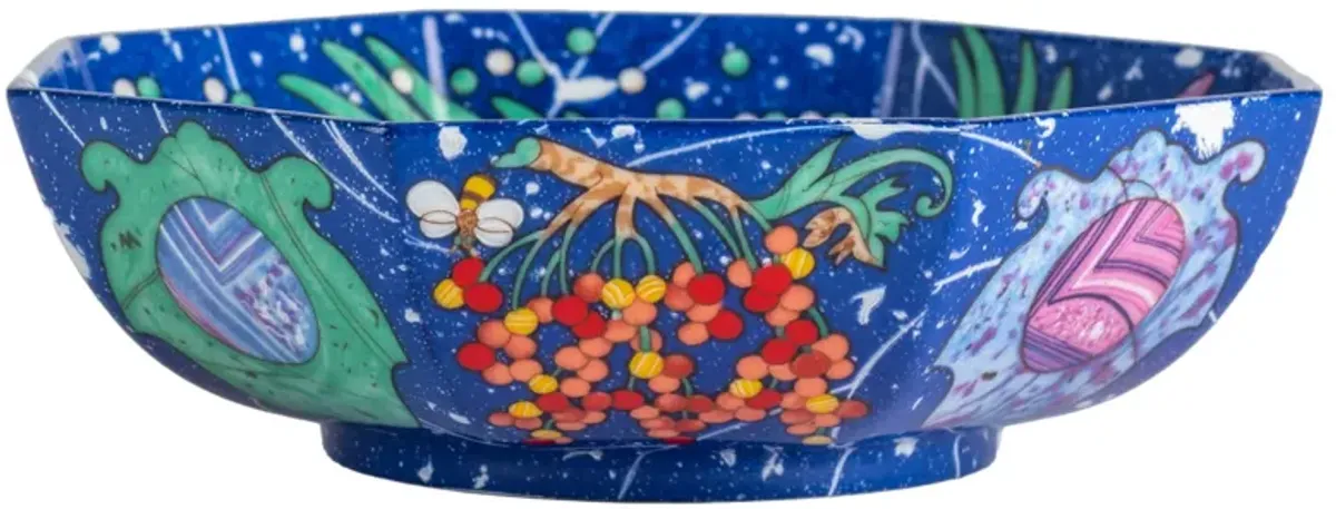 Hermes Blue Birds Porcelain Bowl - Vintage Lux