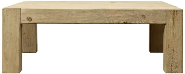 Brianne Square Coffee Table, Natural