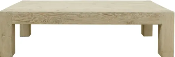 Brianne Rectangular Coffee Table, Natural