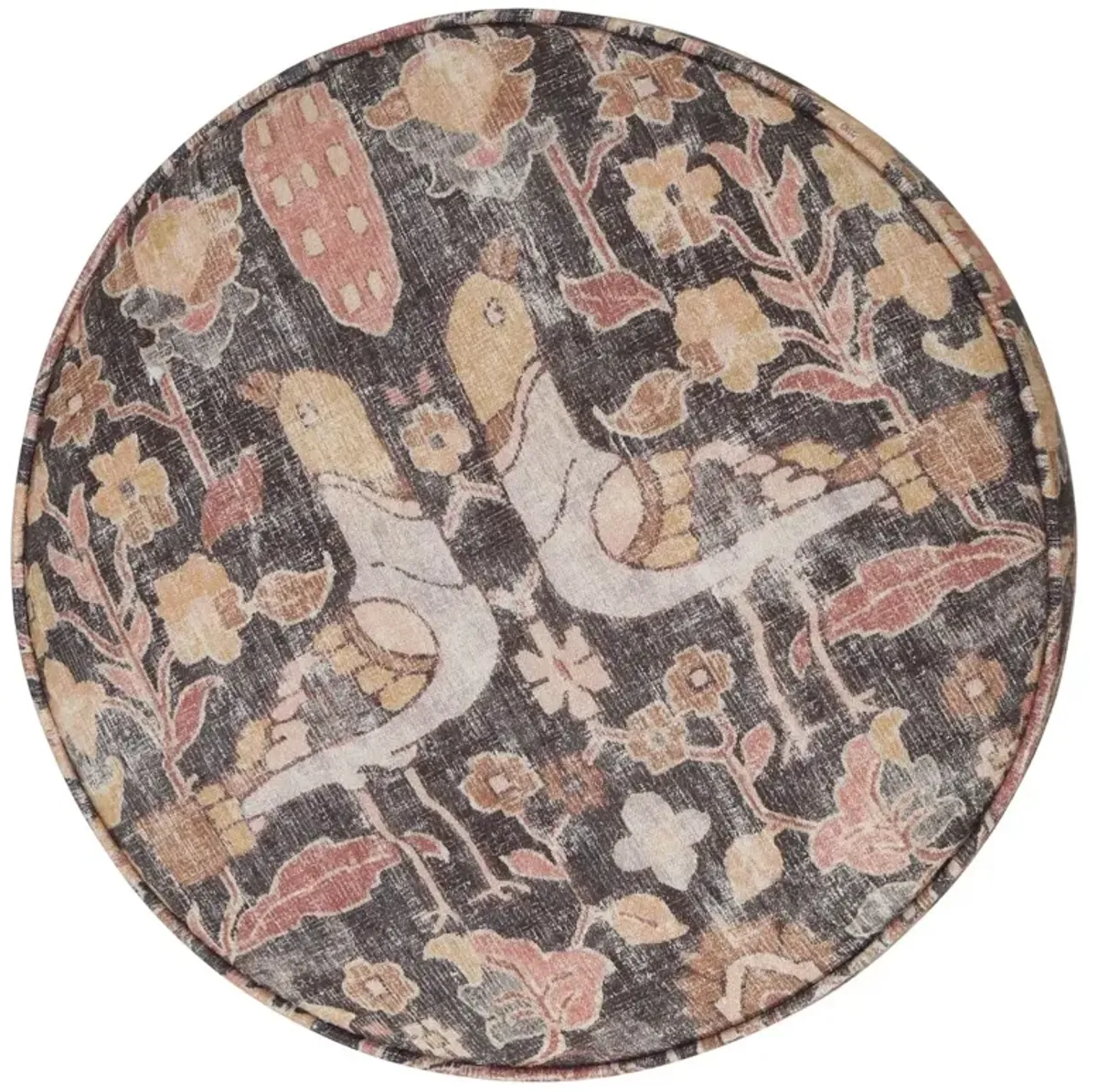 Piper Stool, Charcoal/Gold