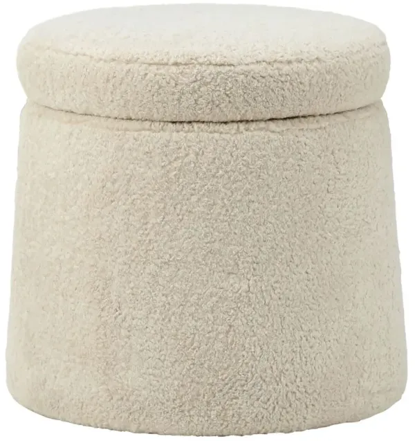 Shiloh Swivel Stool, Tan Shearling