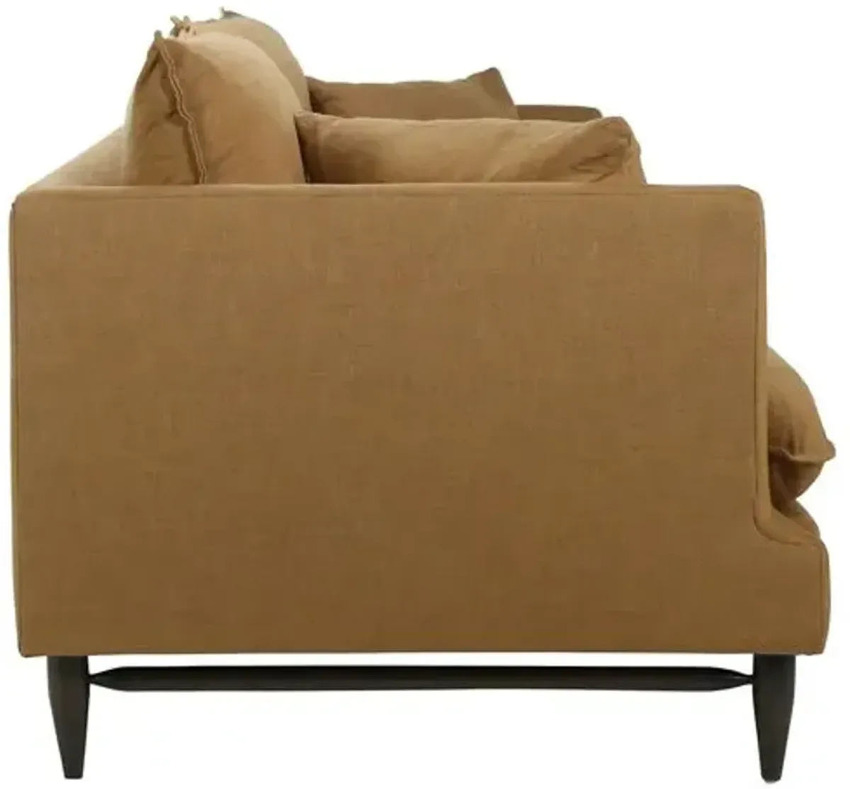 Merritt 90" Flange Sofa - Umber - Kim Salmela