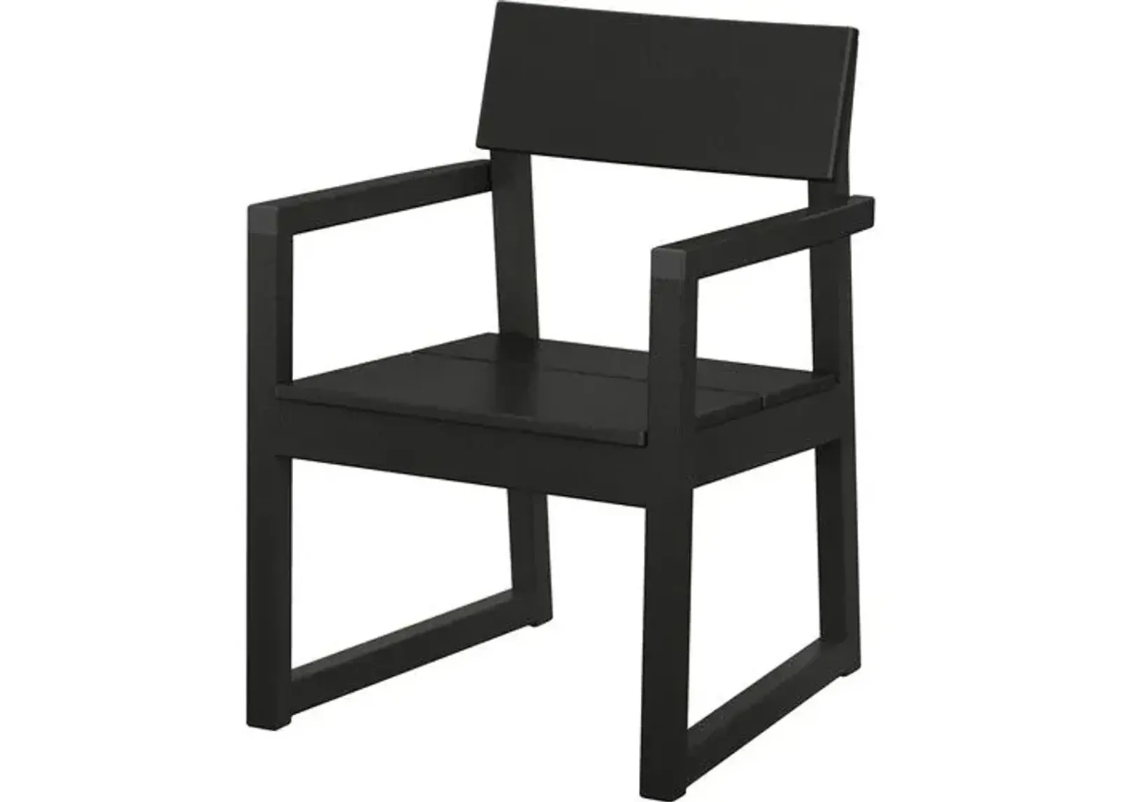 Bree Outdoor Dining Armchair - Black