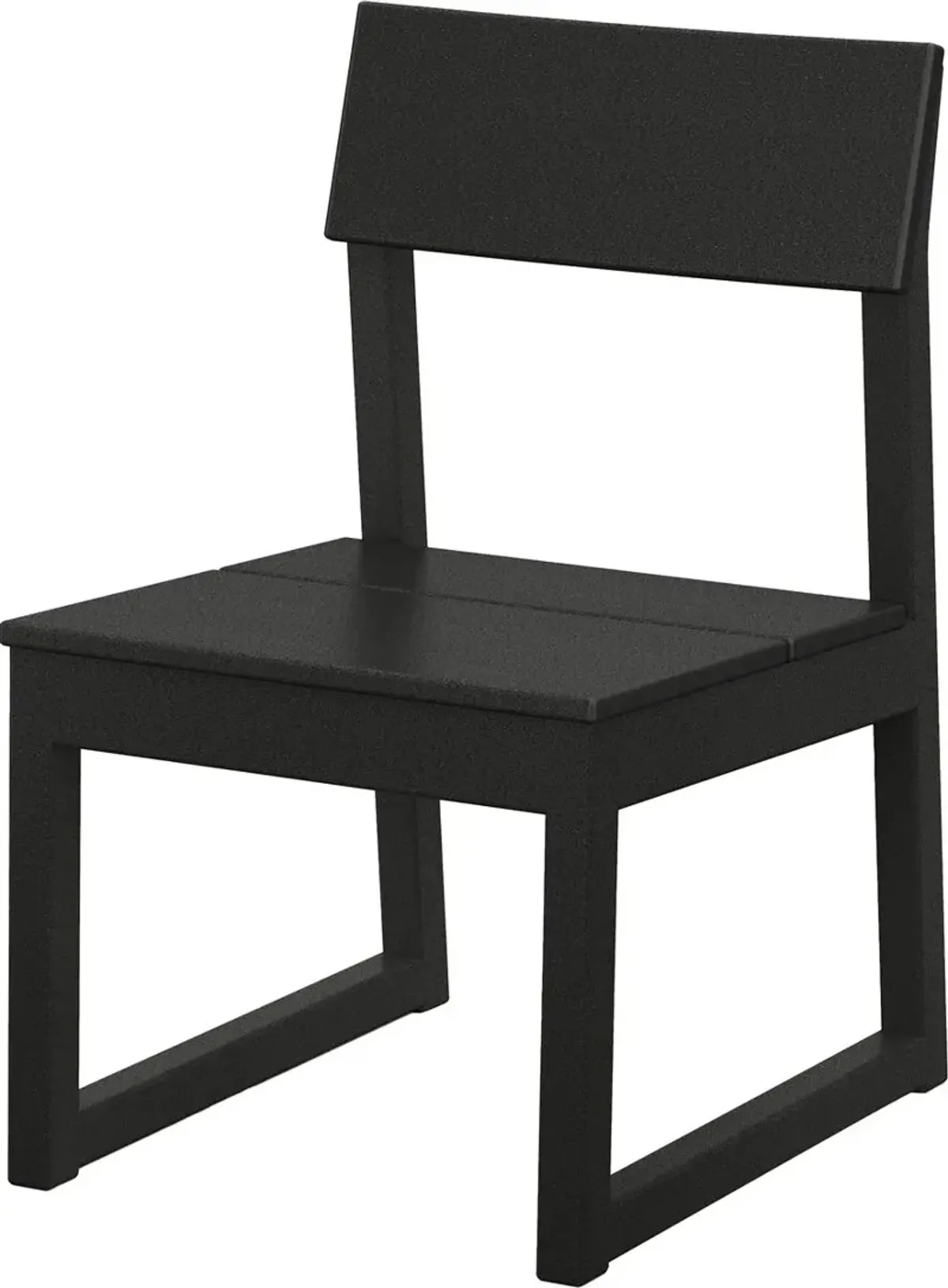 Bree Outdoor Dining Side Chair, Black