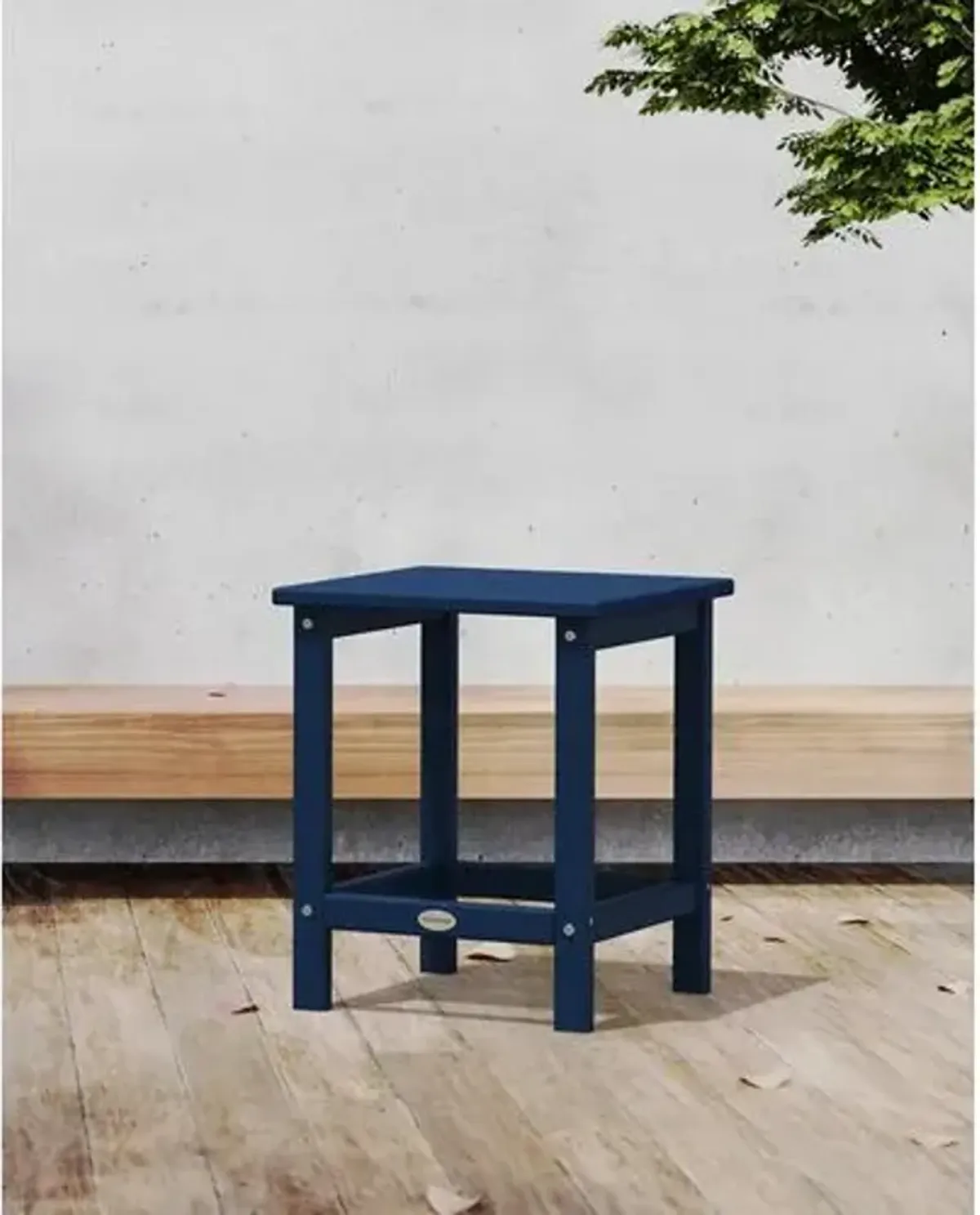 Leopold Outdoor Side Table - Navy - Blue