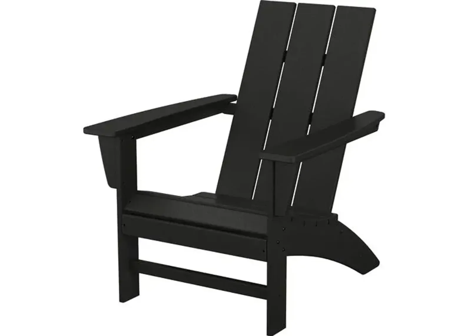 Leopold Outdoor Adirondack Chair - Black