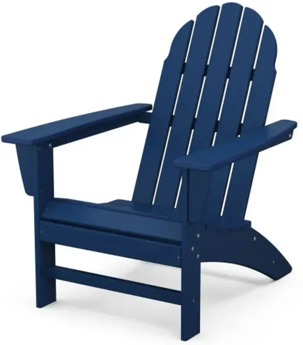 Vineyard Adirondack Chair, Navy