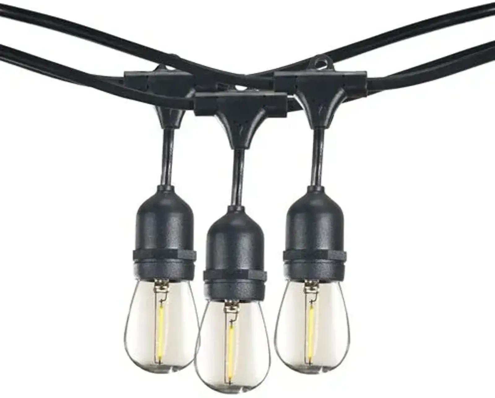 Caleb 10-Pc String Lights - Black