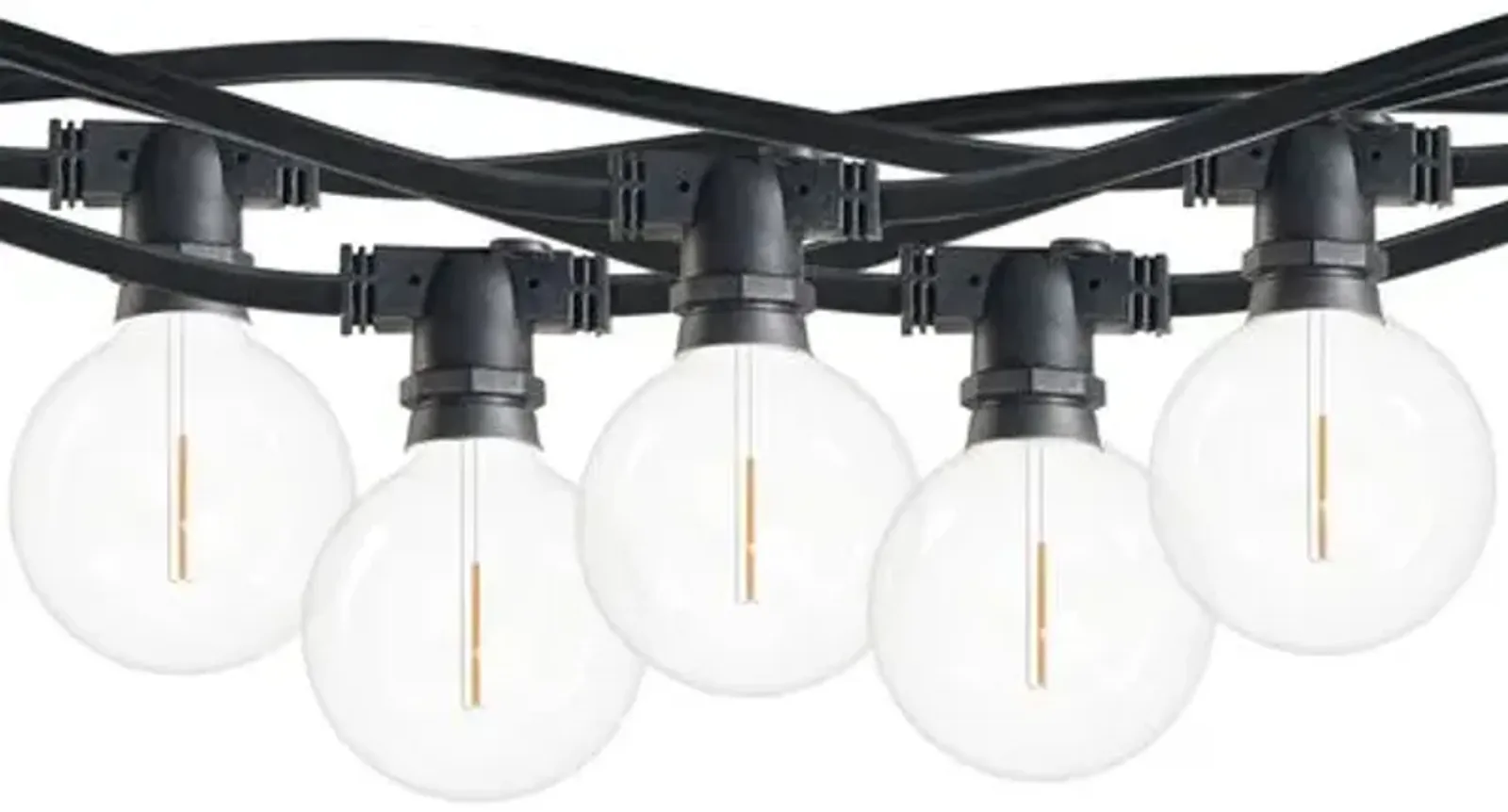 Caleb 10-Pc String Lights - Black