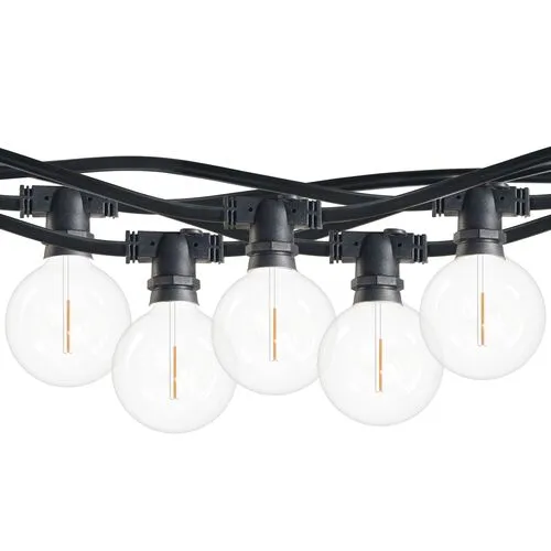 Caleb 10-Pc String Lights - Black