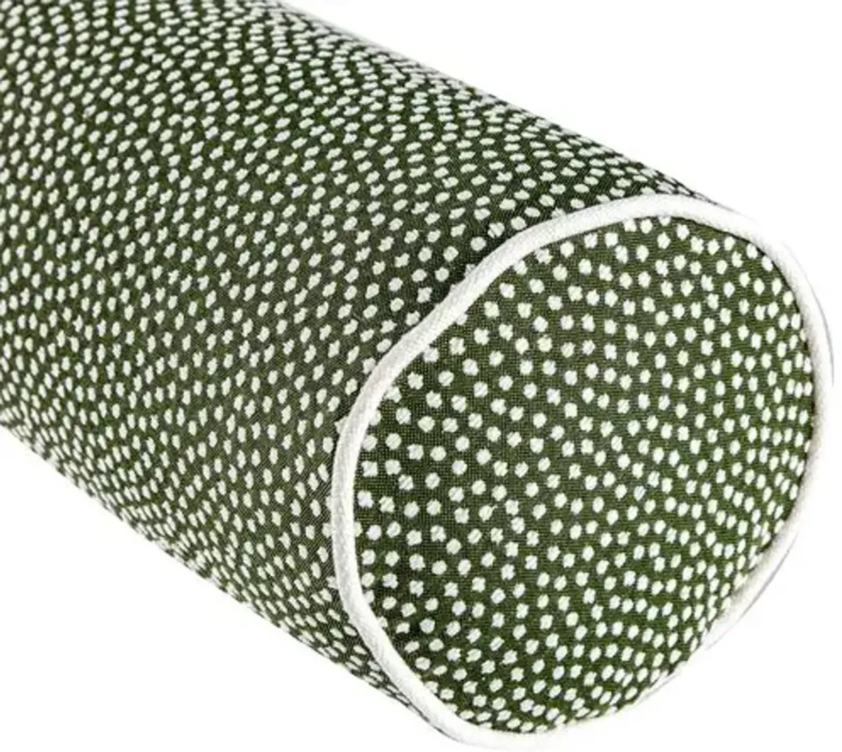 Trixie Outdoor Bolster Pillow - Forest Dots