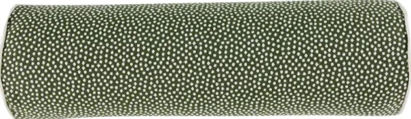 Trixie Outdoor Bolster Pillow, Forest Dots