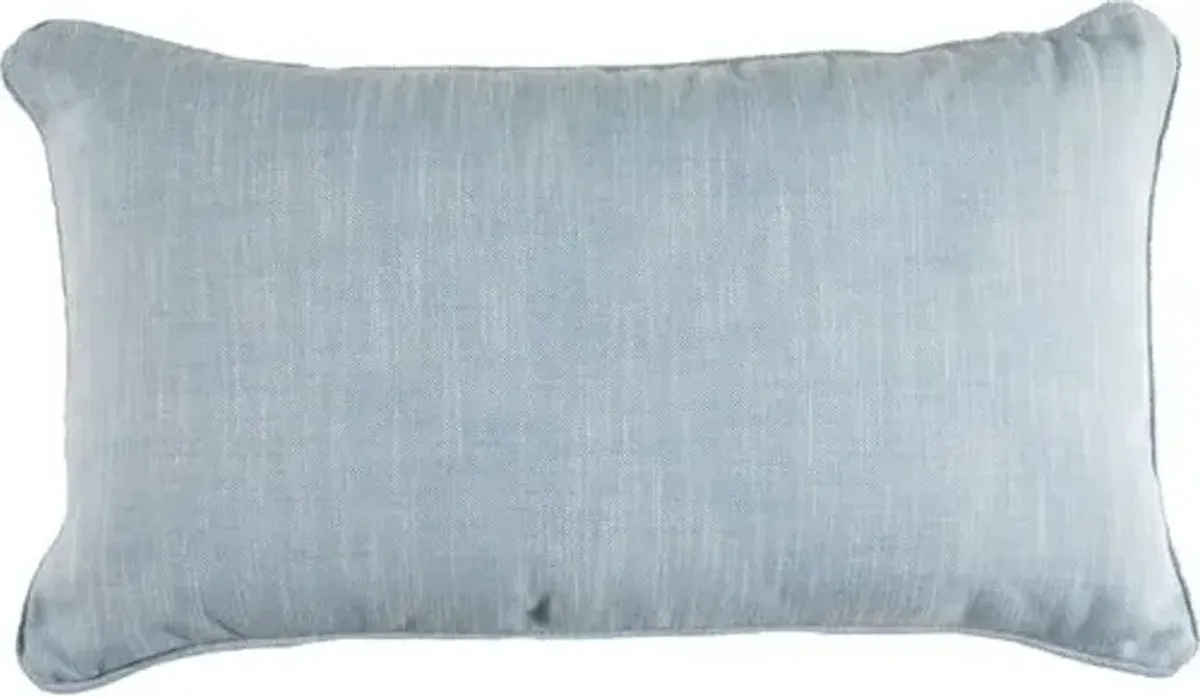 Lynx Outdoor Lumbar Pillow - Chambray/Navy