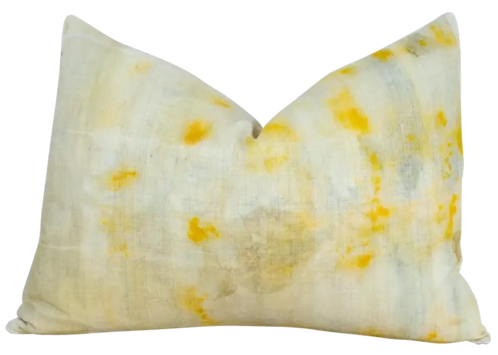 Naba Tie Dyed Organic Silk Lumbar Pillow - de-cor