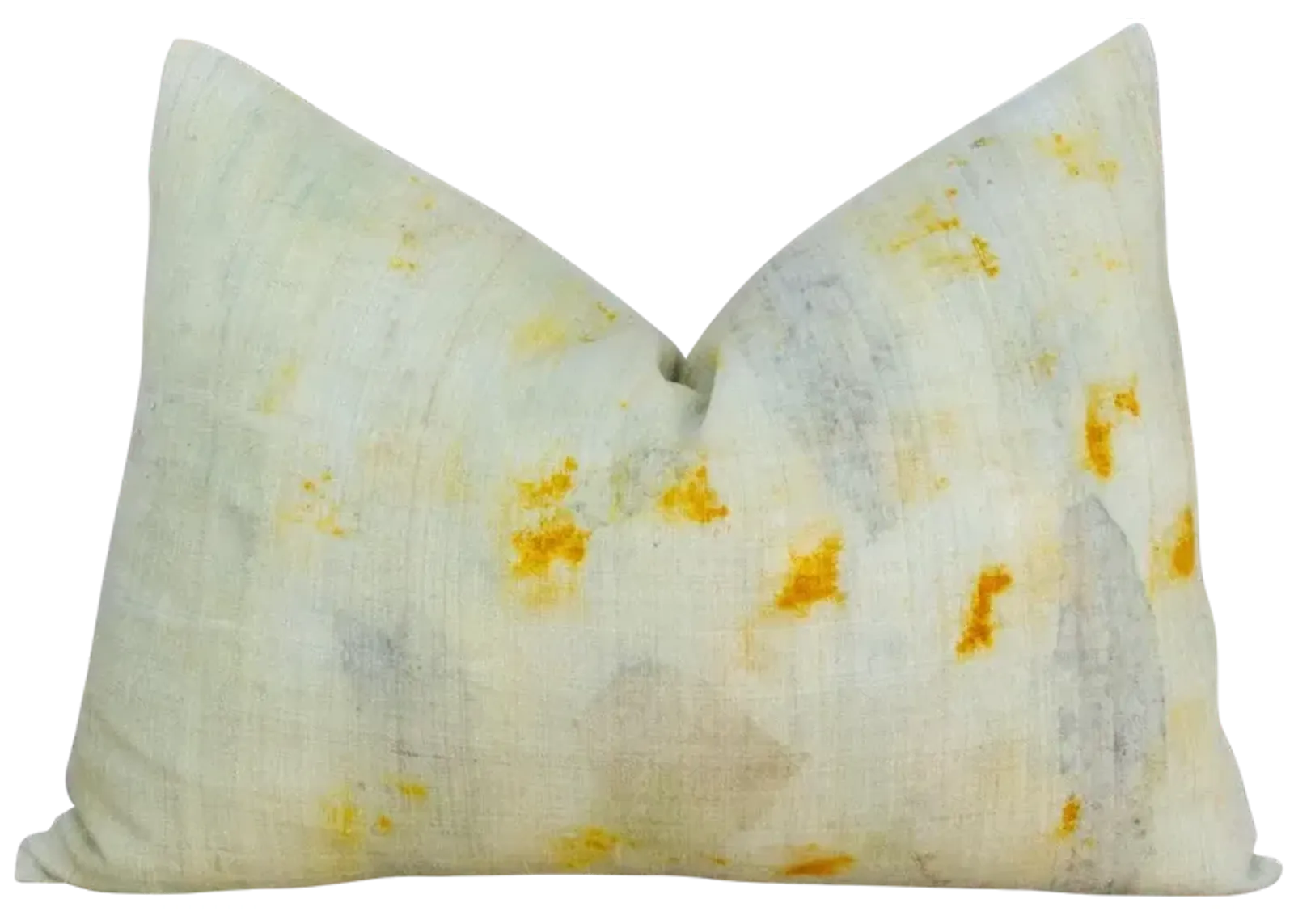 Zubeen Tie Dyed Organic Silk Pillow - de-cor