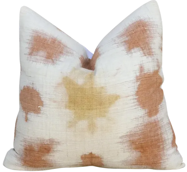 Kito Organic Silk Ikat Pillow