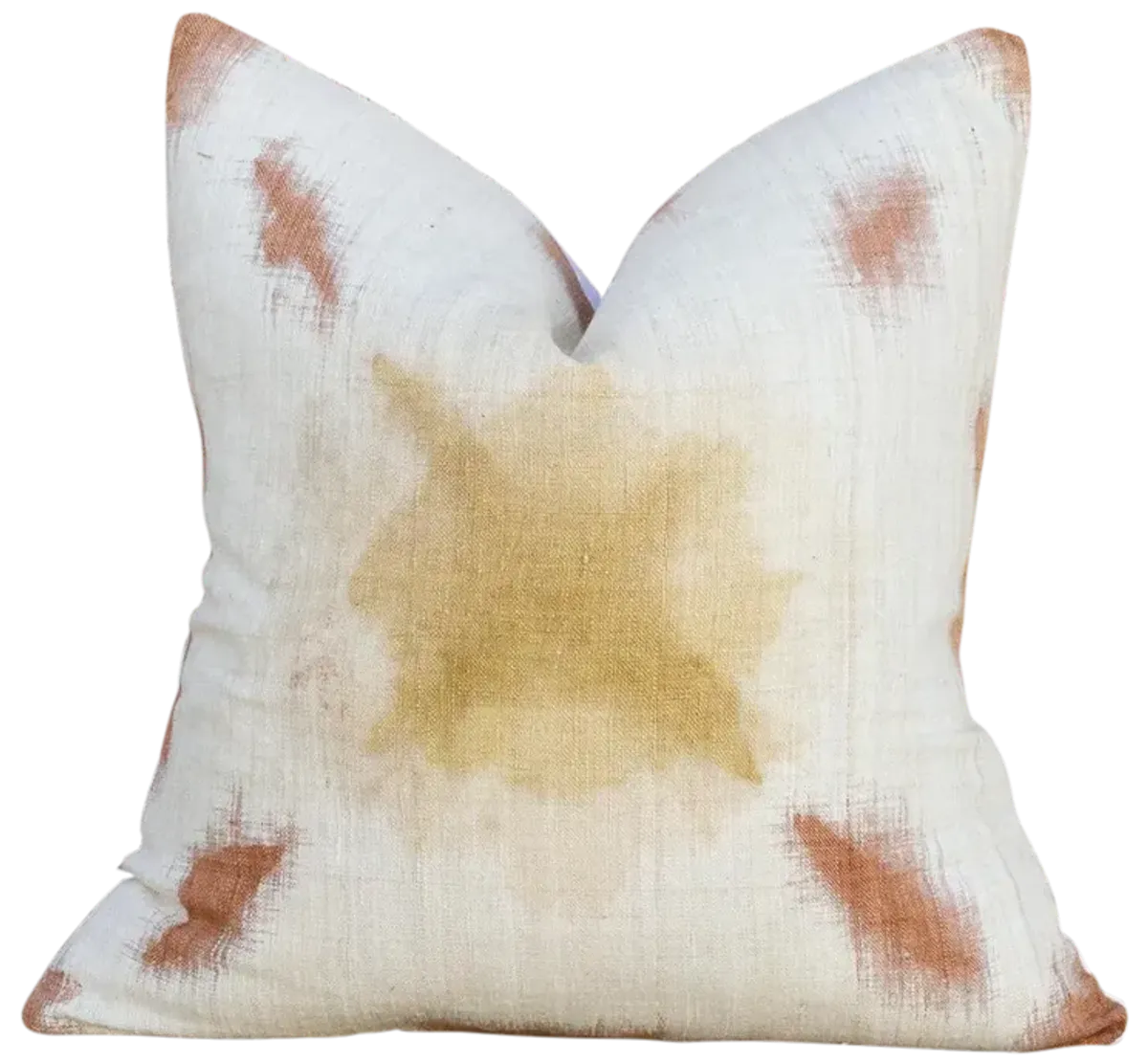 Bina Organic Silk Ikat Pillow - de-cor