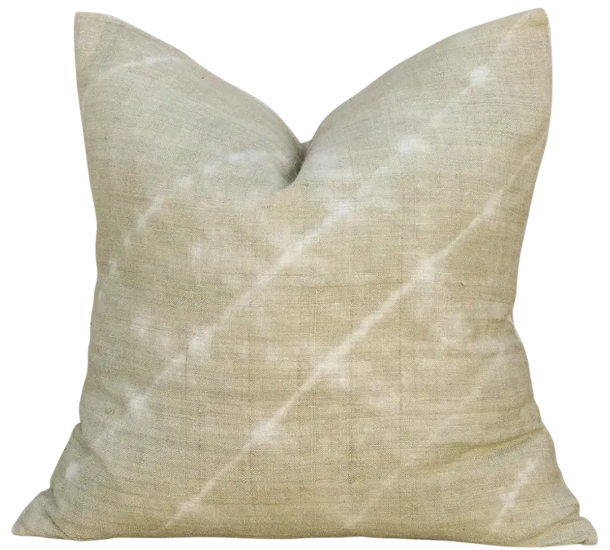 Inzali Indian Olive Organic Silk Pillow - de-cor