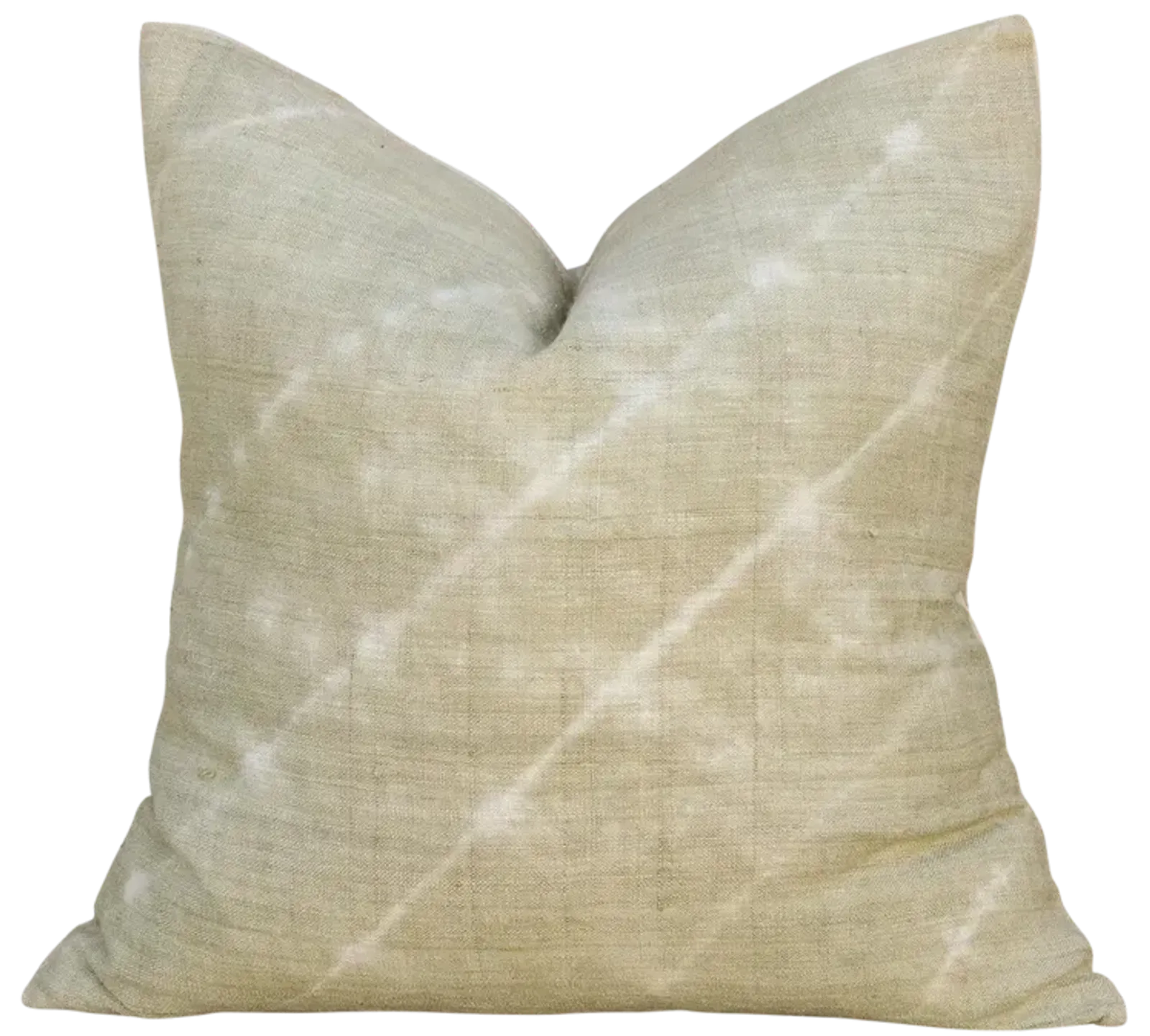 Inzali Indian Olive Organic Silk Pillow - de-cor