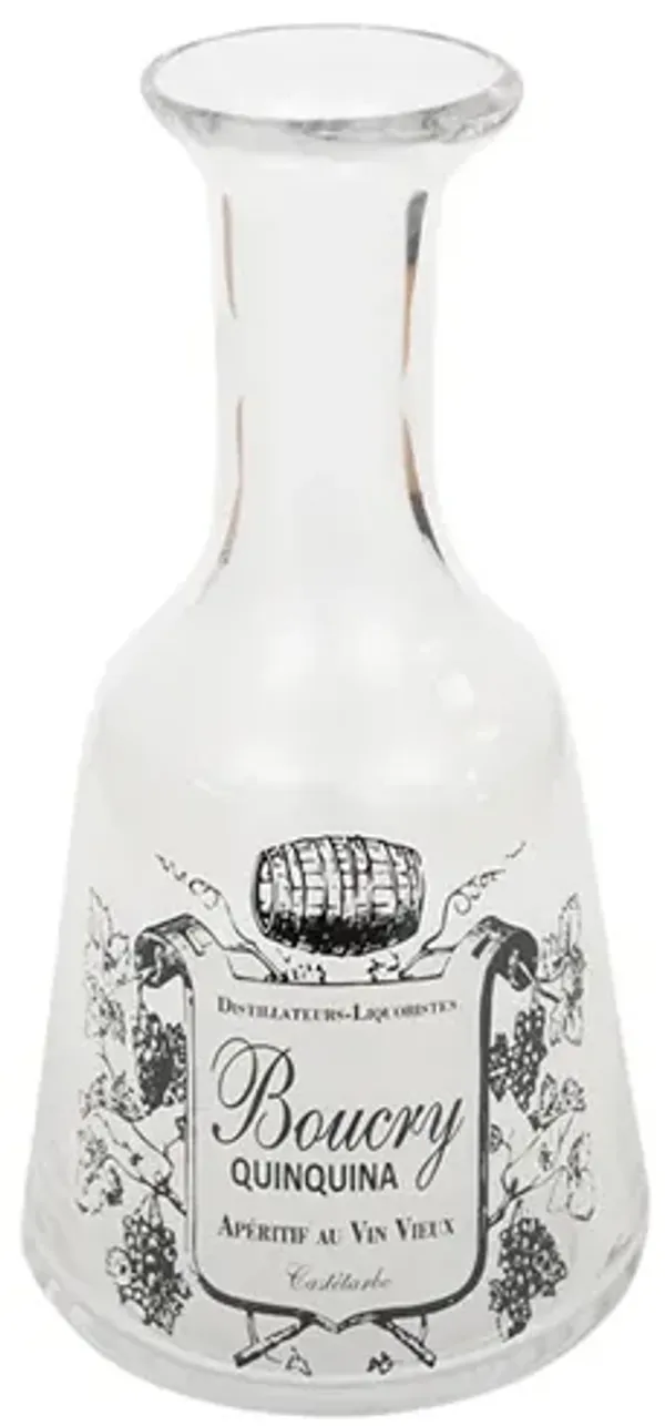 French Bistro Glass Carafe - Interesting Things - Black