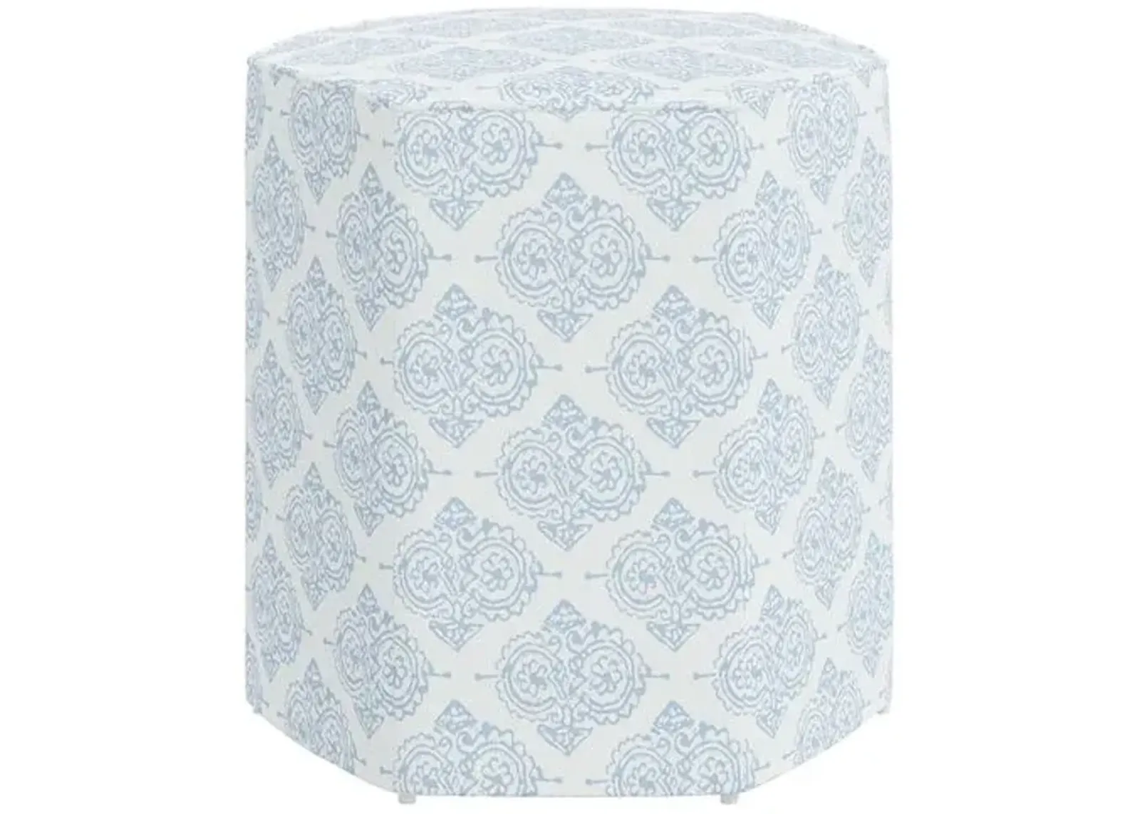 Esra Ottoman - Issa Light Indigo - Blue