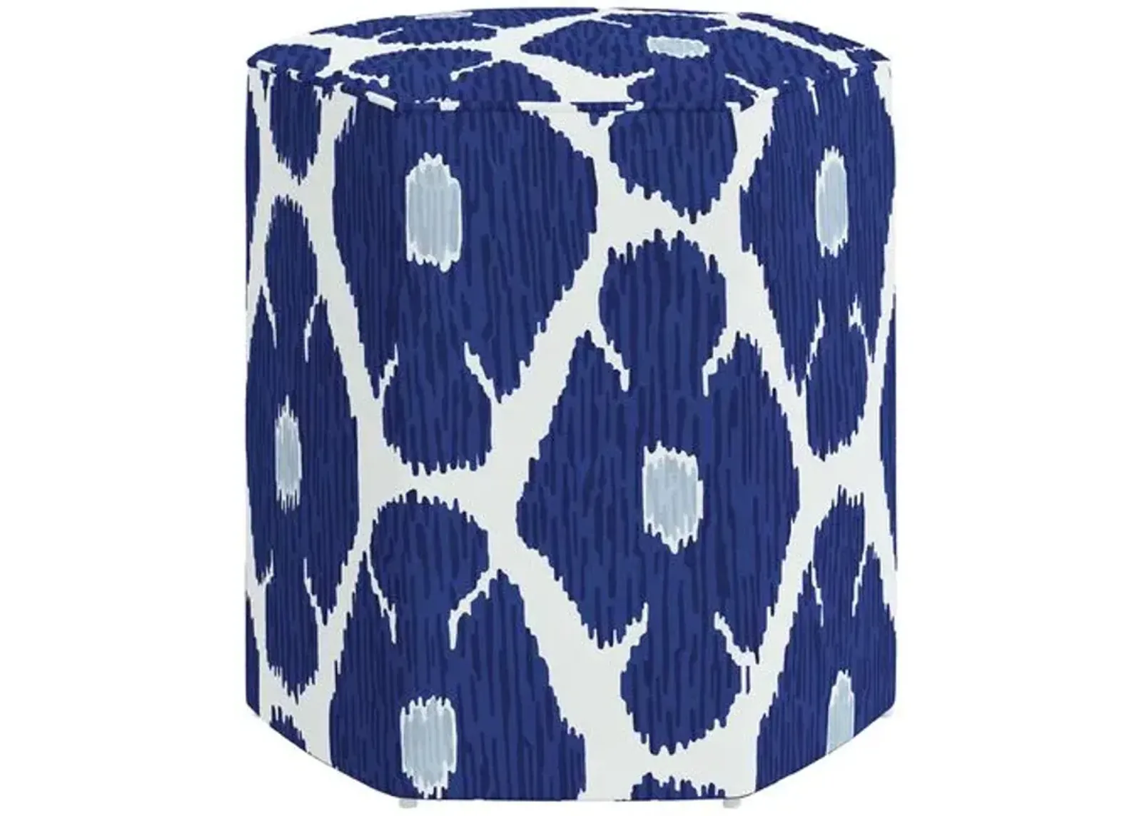 Esra Ottoman - Poppy - Blue