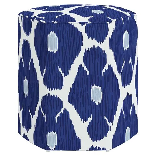 Esra Ottoman - Poppy - Blue