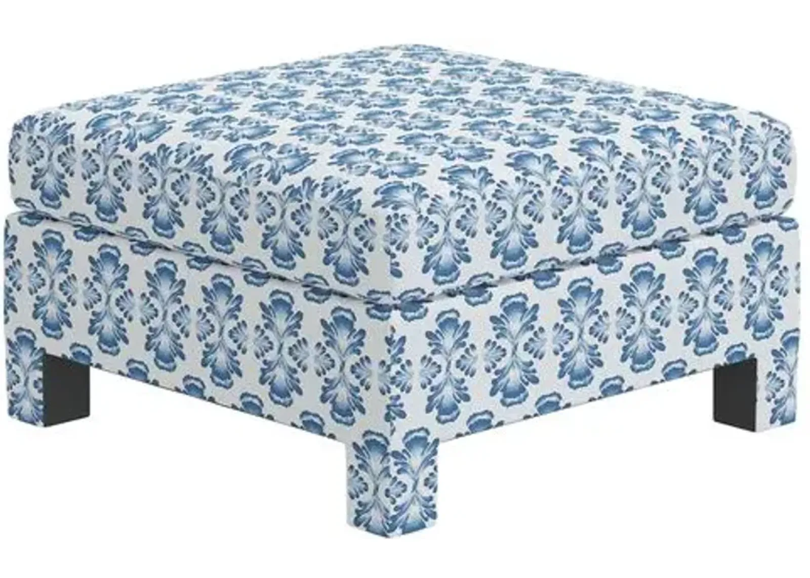 Liba Ottoman - Bamana Lapis - Blue