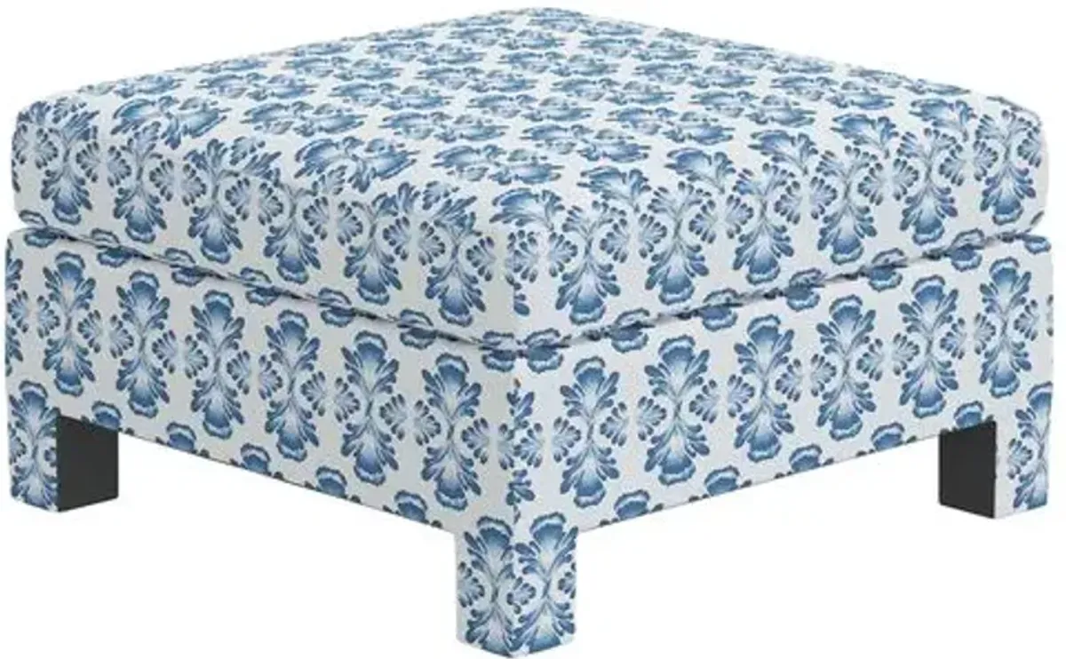 Liba Ottoman - Bamana Lapis - Blue