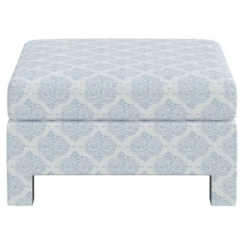 Liba Ottoman - Blue