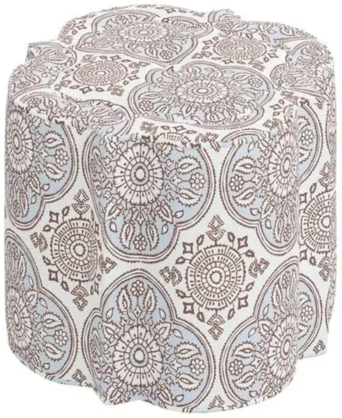 Shiza Ottoman - Madura Vista - Brown