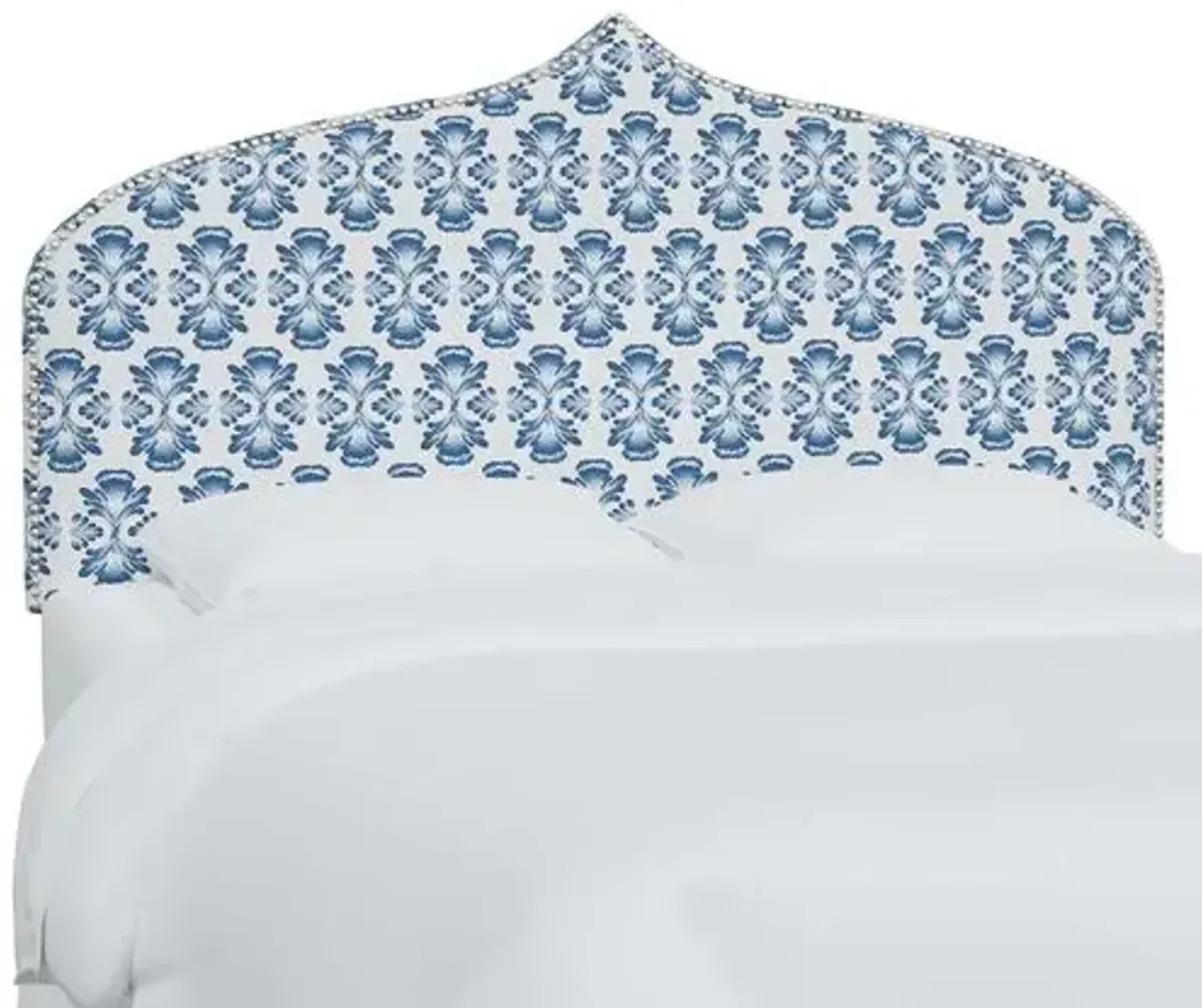 Alina Headboard - Bamana Lapis - Blue