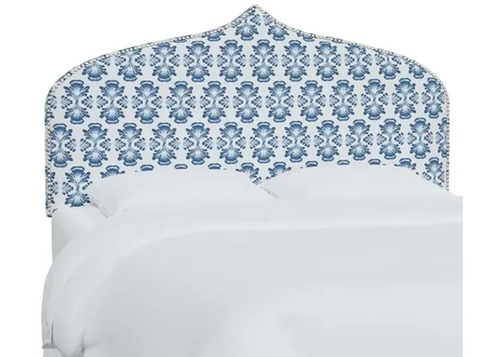 Alina Headboard - Bamana Lapis - Blue