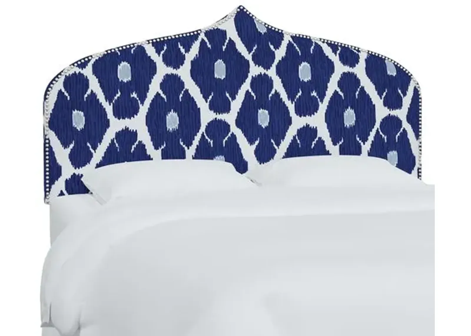 Alina Headboard - Poppy - Blue