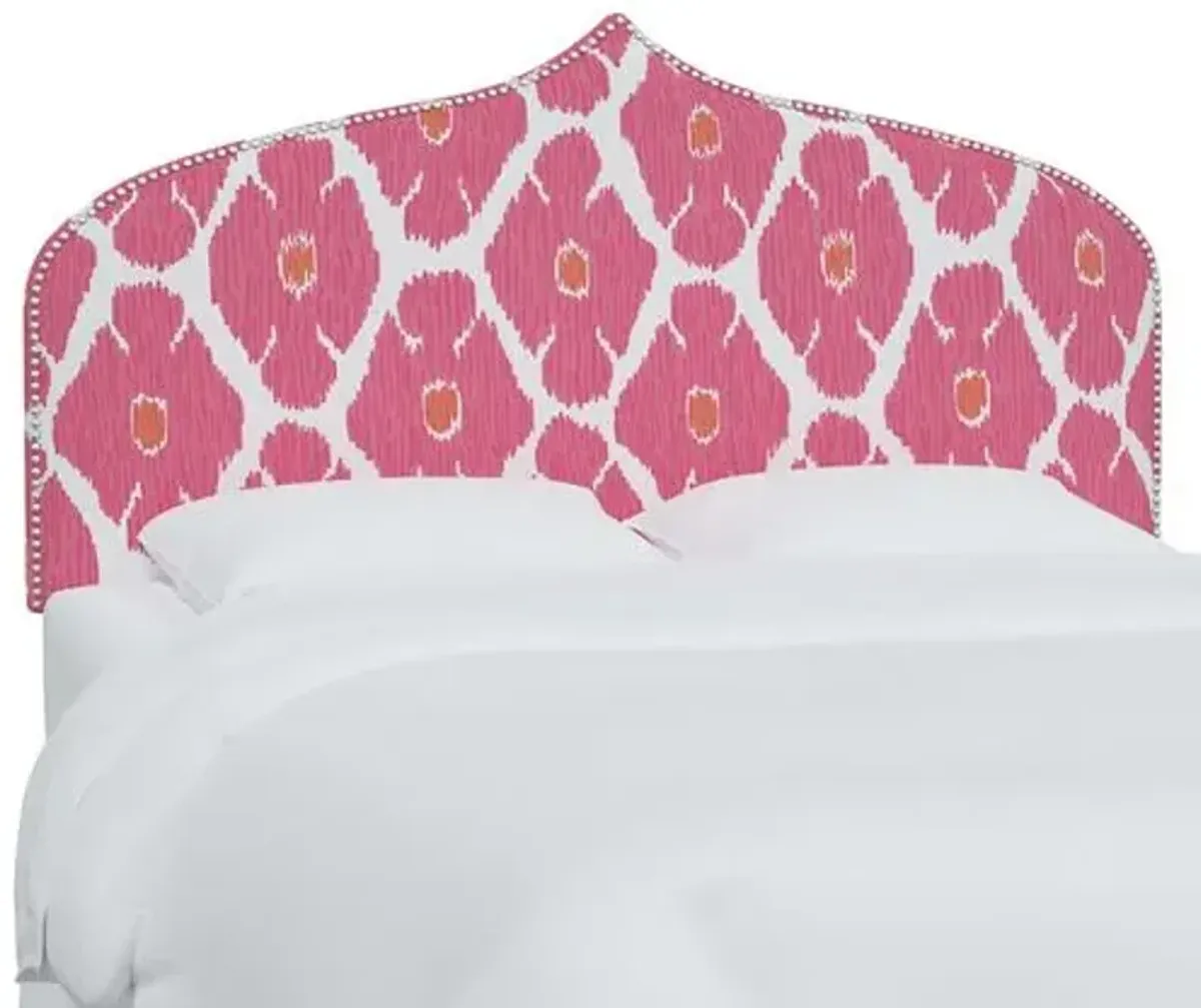 Alina Headboard - Poppy - Pink