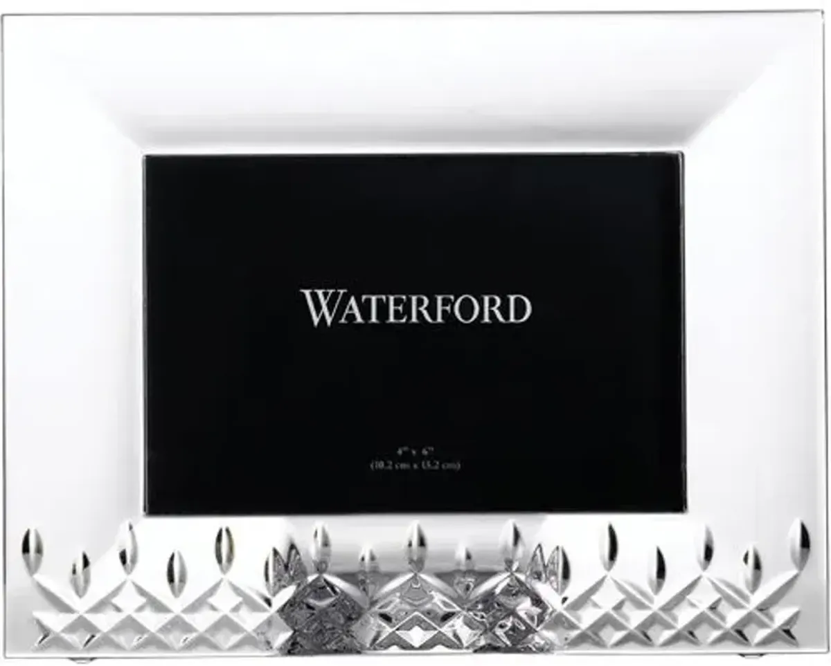 4'x6" Lismore Essence Horizontal Frame - Waterford - Silver