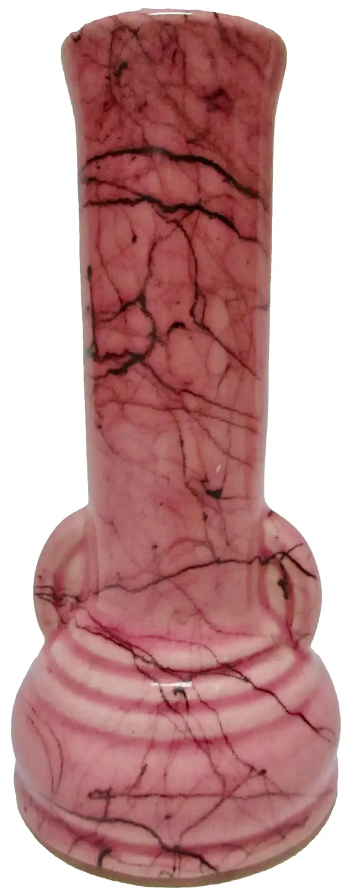 McCoy American Pottery Spiderweb Vase - The Emporium Ltd. - Pink