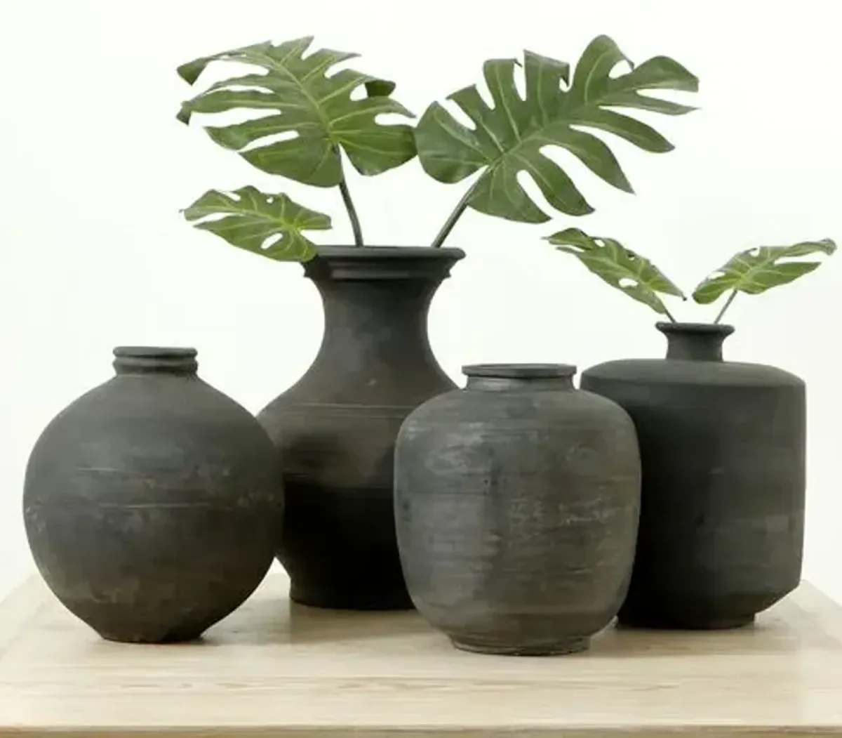 Natalie Vase - Earthy Gray