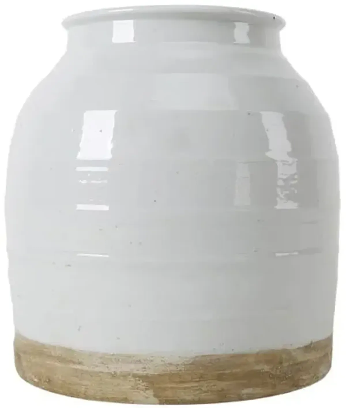 Matthew Vase - Off-White Matte Glaze - Handcrafted