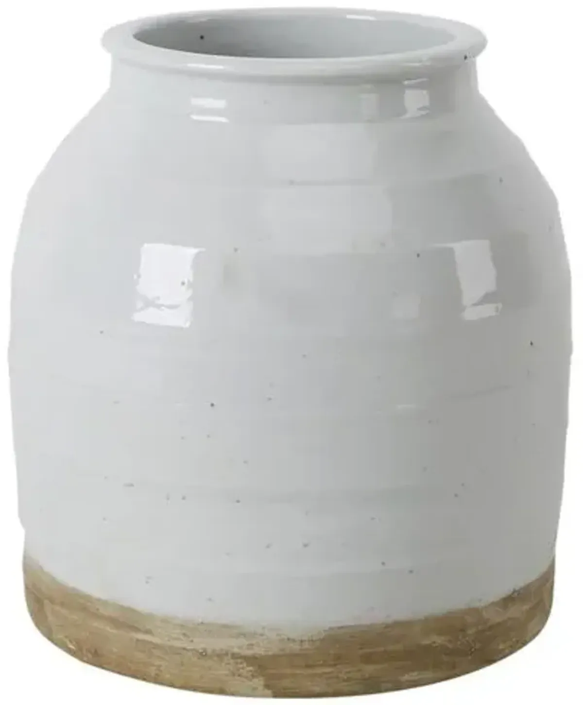 Matthew Vase - Off-White Matte Glaze - Handcrafted