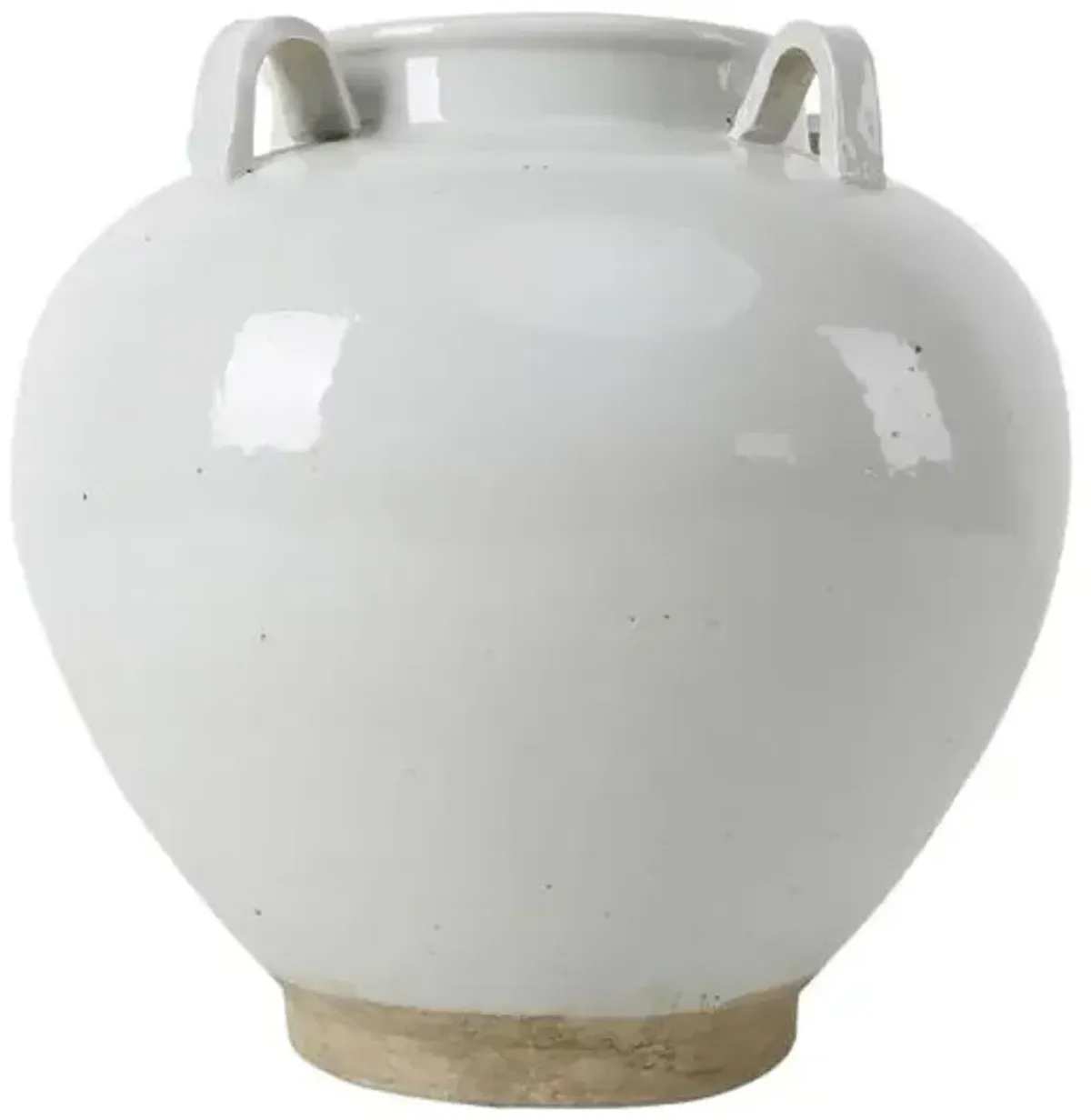 Johnny Vase - Off-White Matte Glaze - Handcrafted