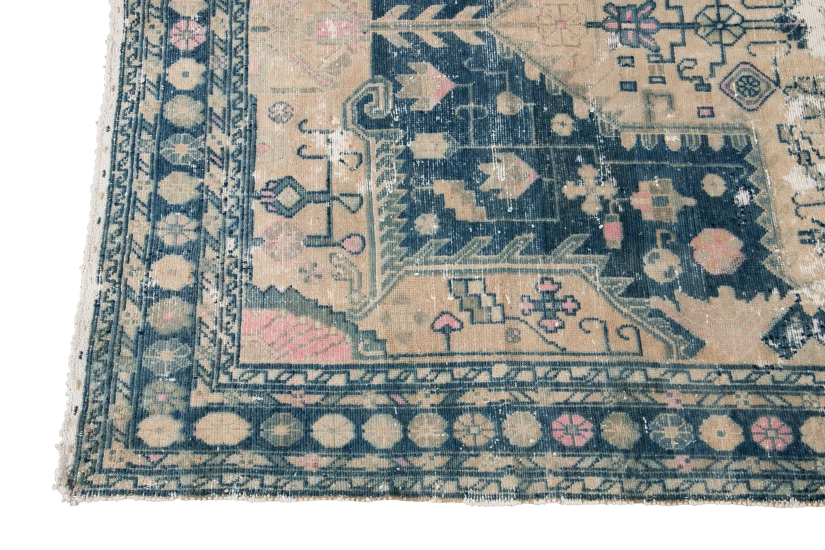 Vintage Blue Rug 4' 8" x 8' 10" - Apadana - Blue