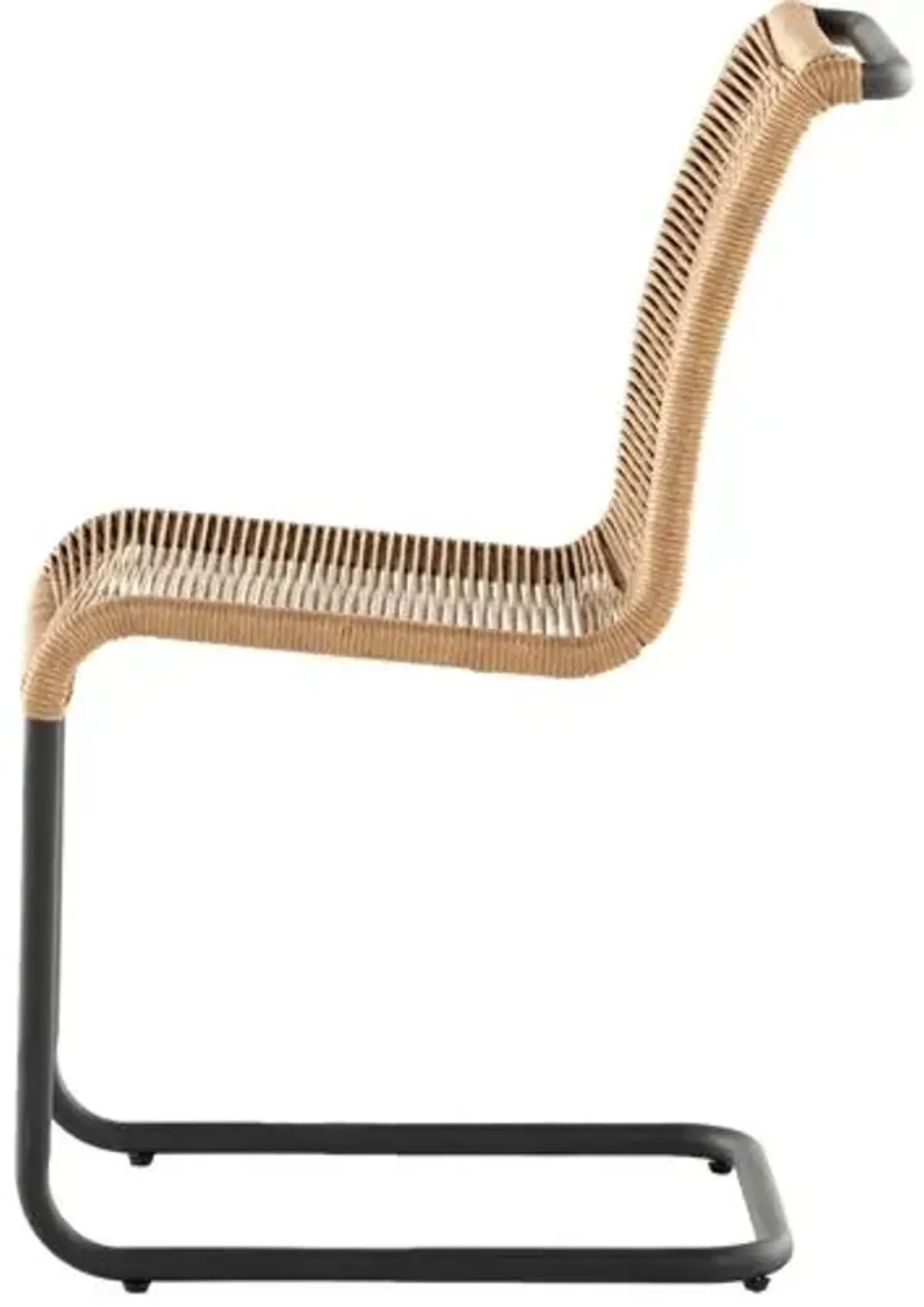 Lucca Rope Outdoor Dining Chair - Natural - Beige