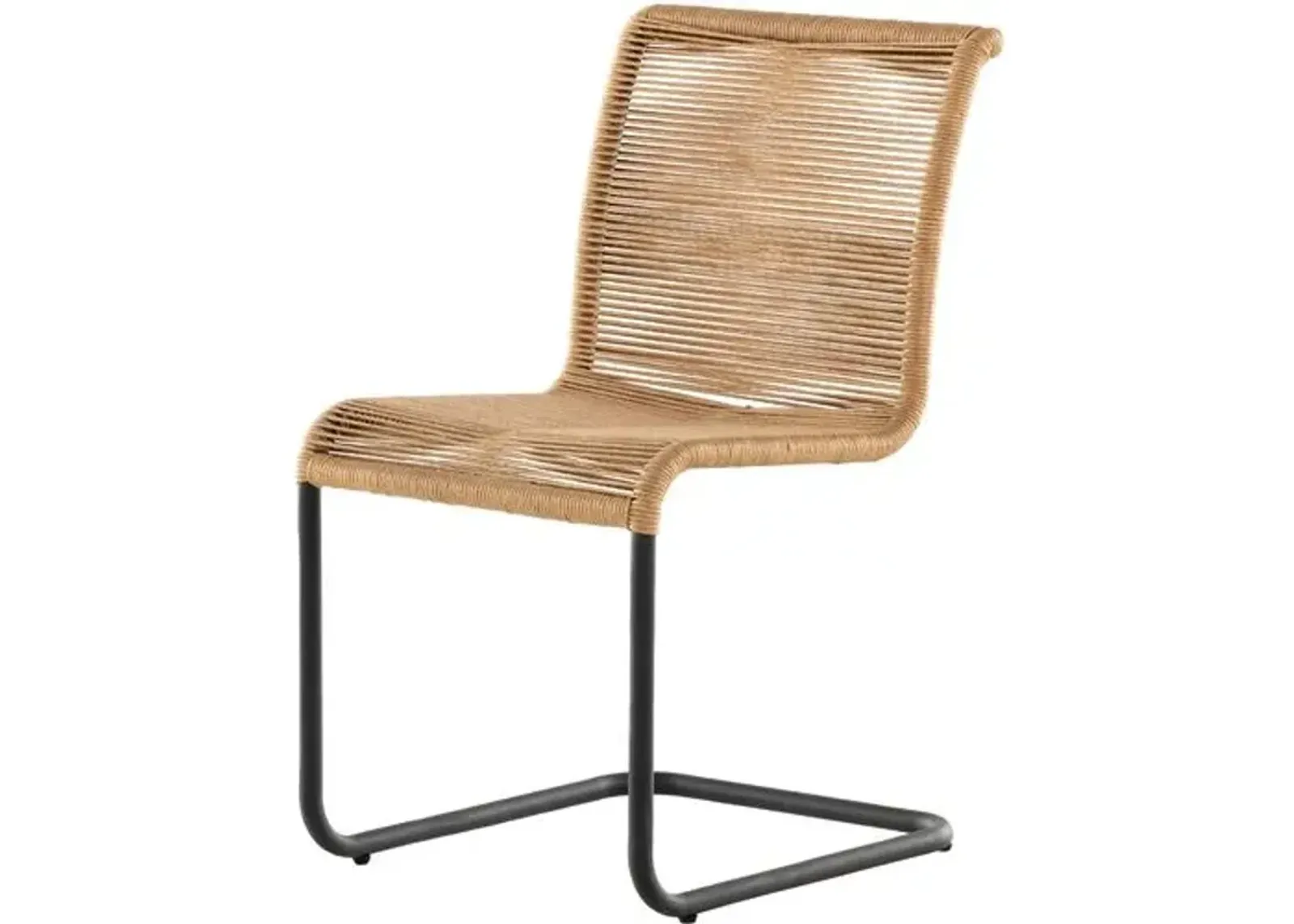 Lucca Rope Outdoor Dining Chair - Natural - Beige