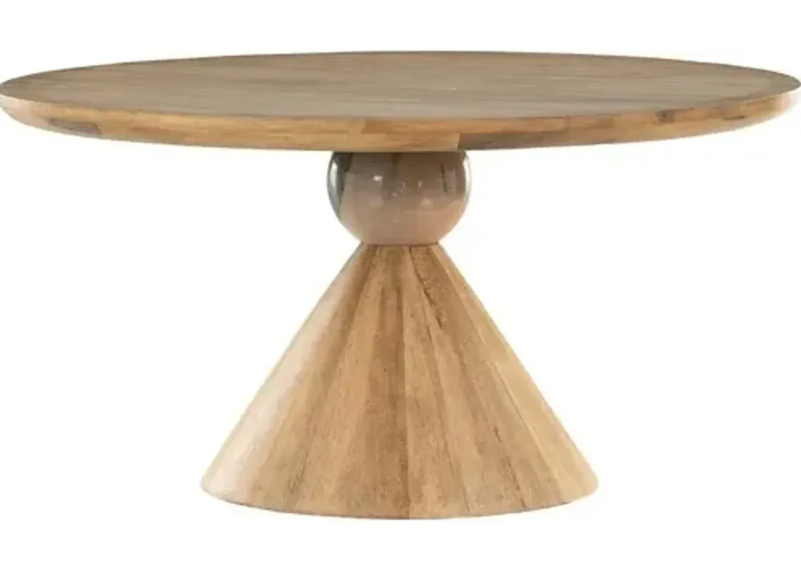 Leda 60" Dining Table - Smoked Honey